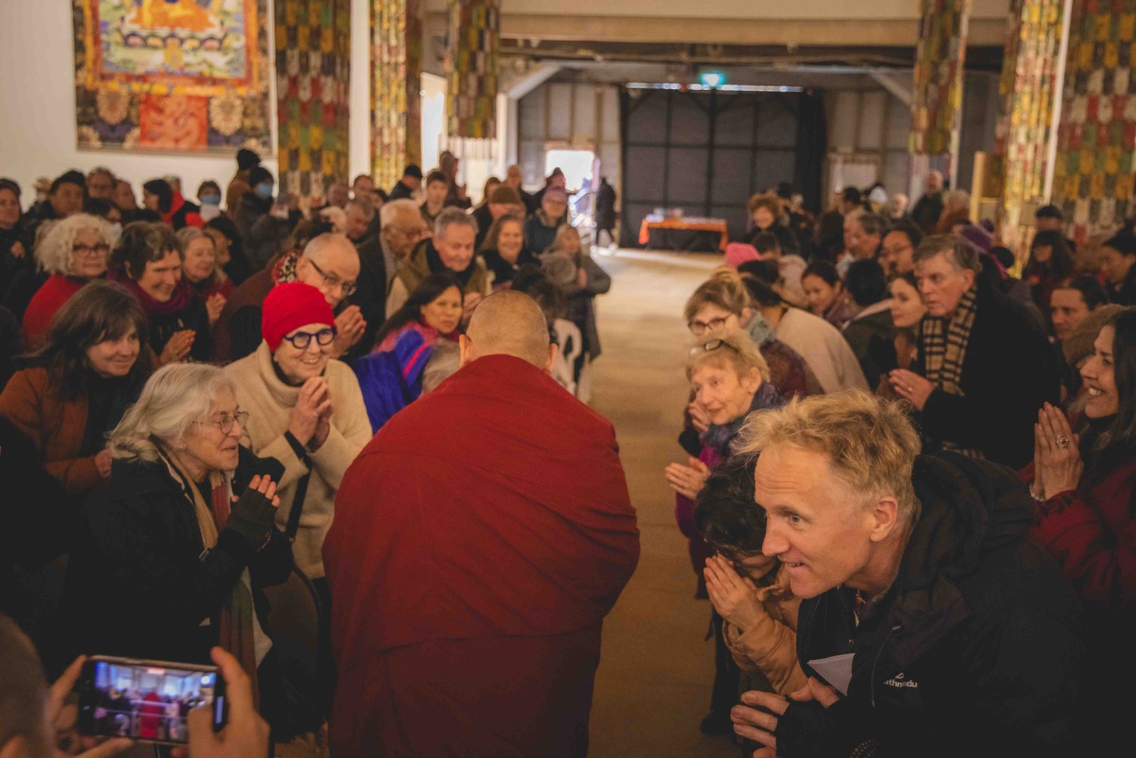 A Day with His Eminence Ling Rinpoche at the Great Stupa