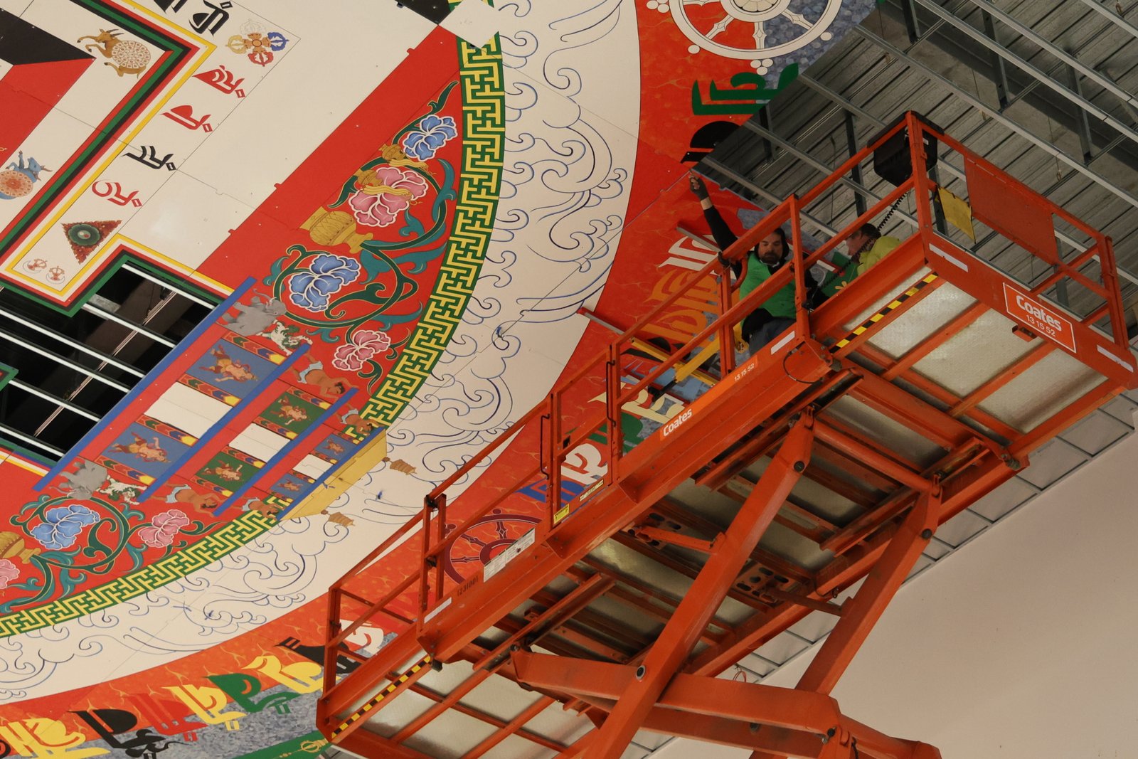 Kalachakra Ceiling Project faith and community