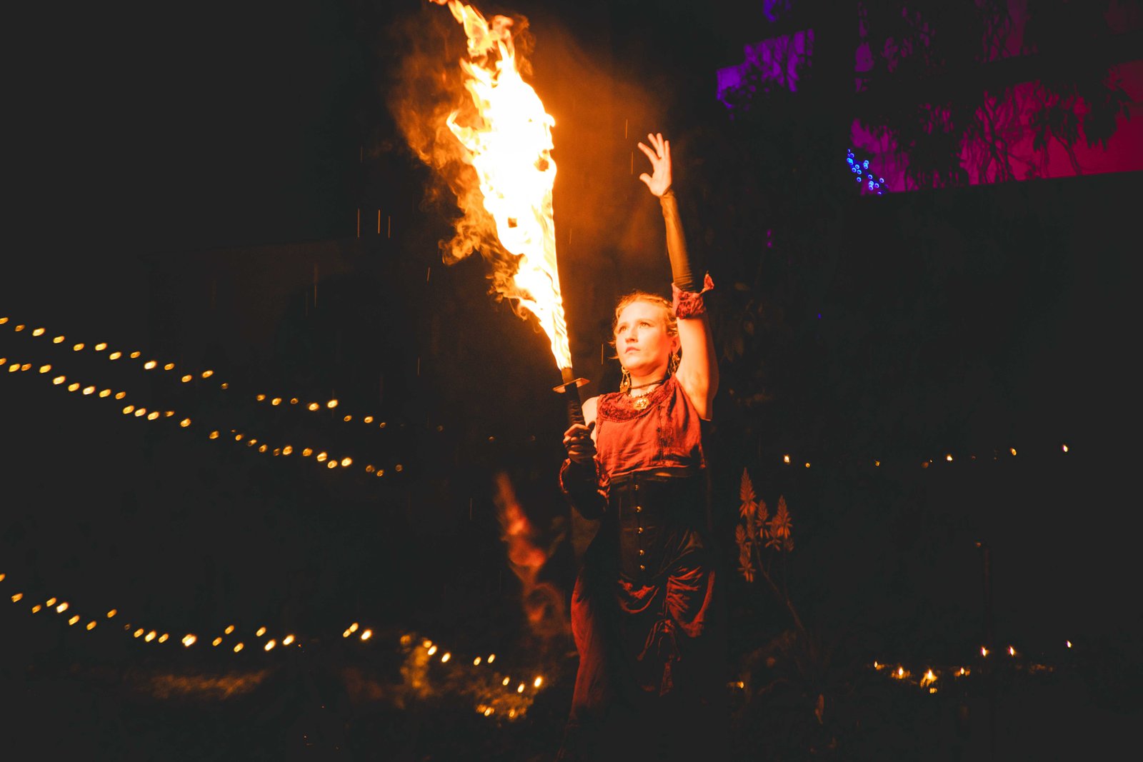 Firelight Festival Wallpaper
