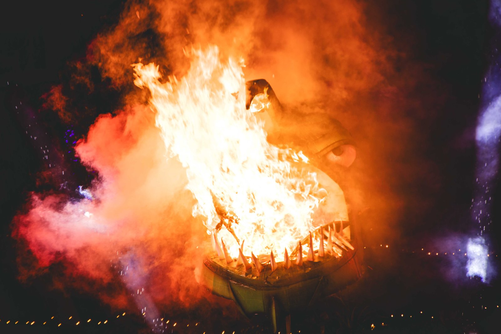Festival Fire Dragon Wallpaper